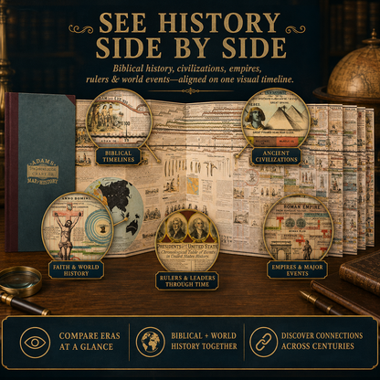 6,000 Years of Biblical & World History in One 23-Foot Timeline
