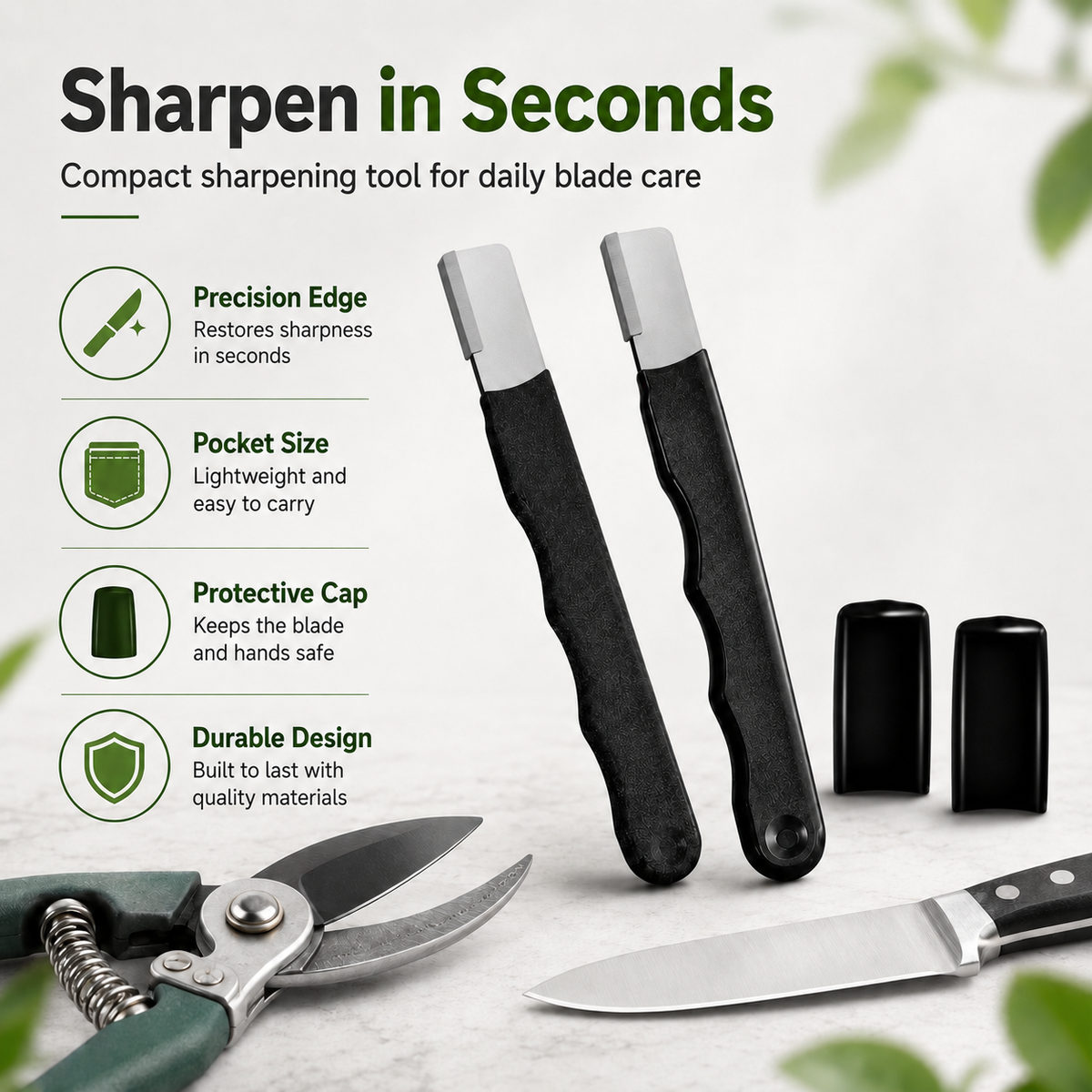 🔪 2026 Multi-Function Knife Sharpener – Restore Dull Blades Fast With 3-in-1 Sharpening System