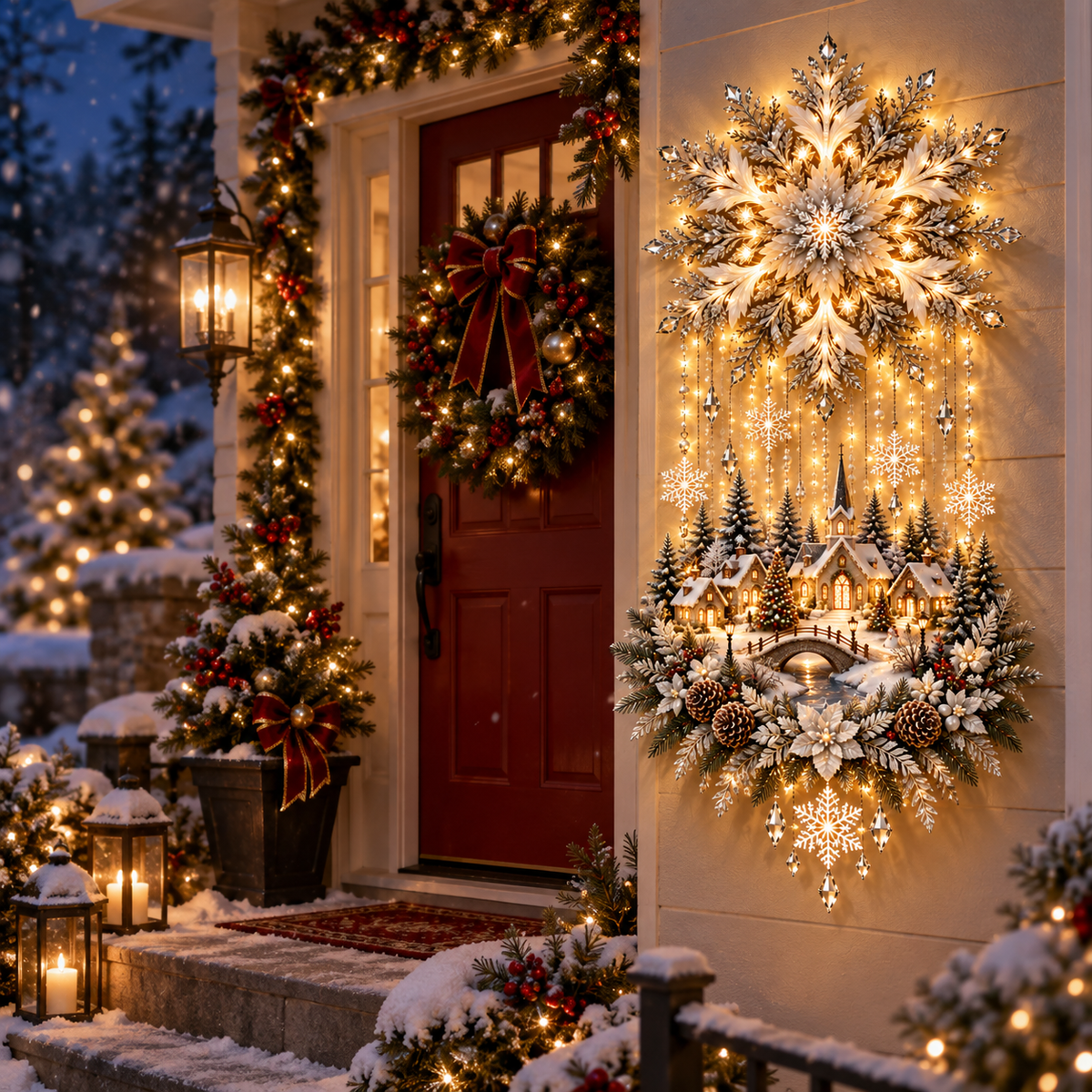 🎄Christmas Garden Lights – Make Coming Home Feel Like Christmas