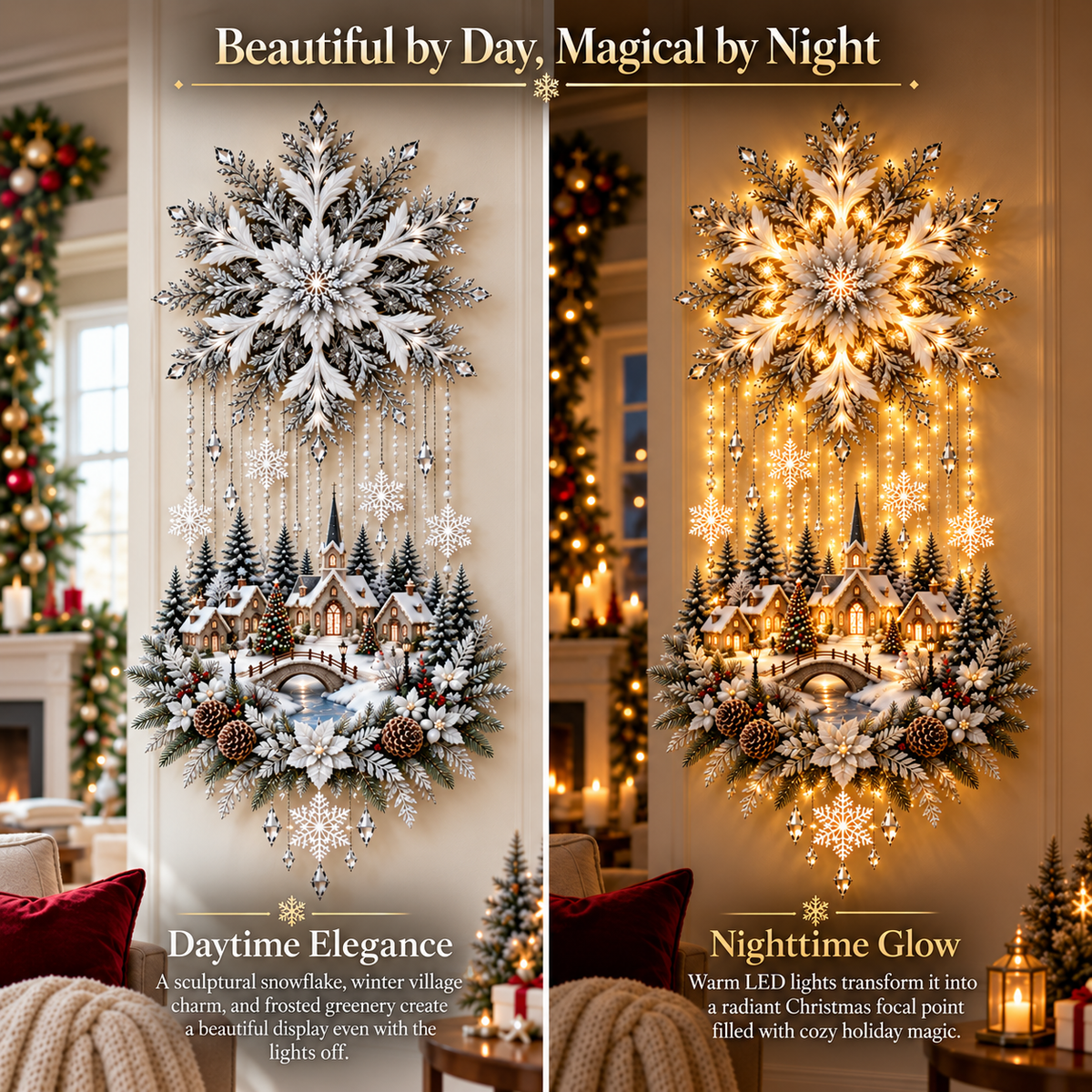 🎄Christmas Garden Lights – Make Coming Home Feel Like Christmas
