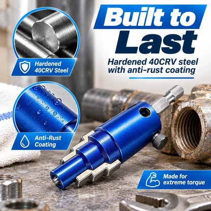 🔧3-Size Pipe Extractor Tool for Broken Pipes & Valves