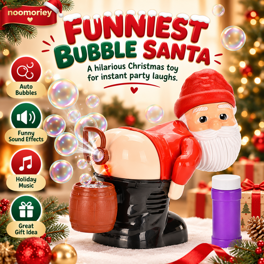 🎅 50% OFF Farting Santa Bubble Machine – The Christmas Toy That Gets Everyone Laughing