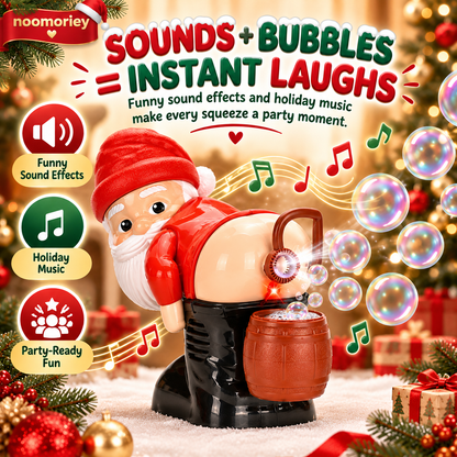 🎅 50% OFF Farting Santa Bubble Machine – The Christmas Toy That Gets Everyone Laughing