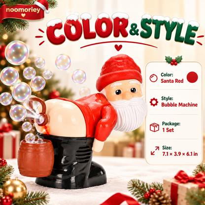 🎅 50% OFF Farting Santa Bubble Machine – The Christmas Toy That Gets Everyone Laughing