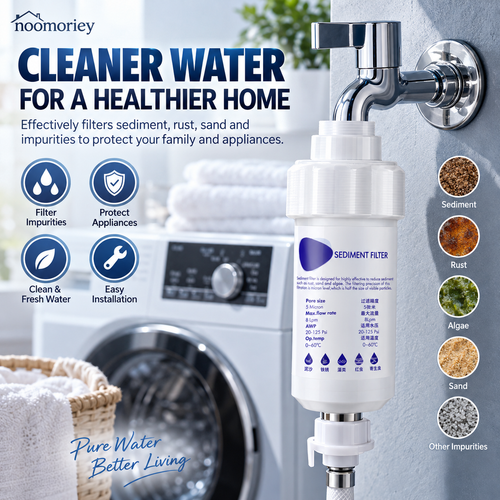 💧5-Micron Sediment Pre-Filter – Protects Appliances, G1/2 Fit