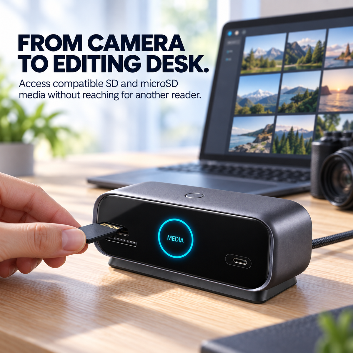 📲 Smart Display USB-C Docking Station – One Cable, A Complete Desktop Setup