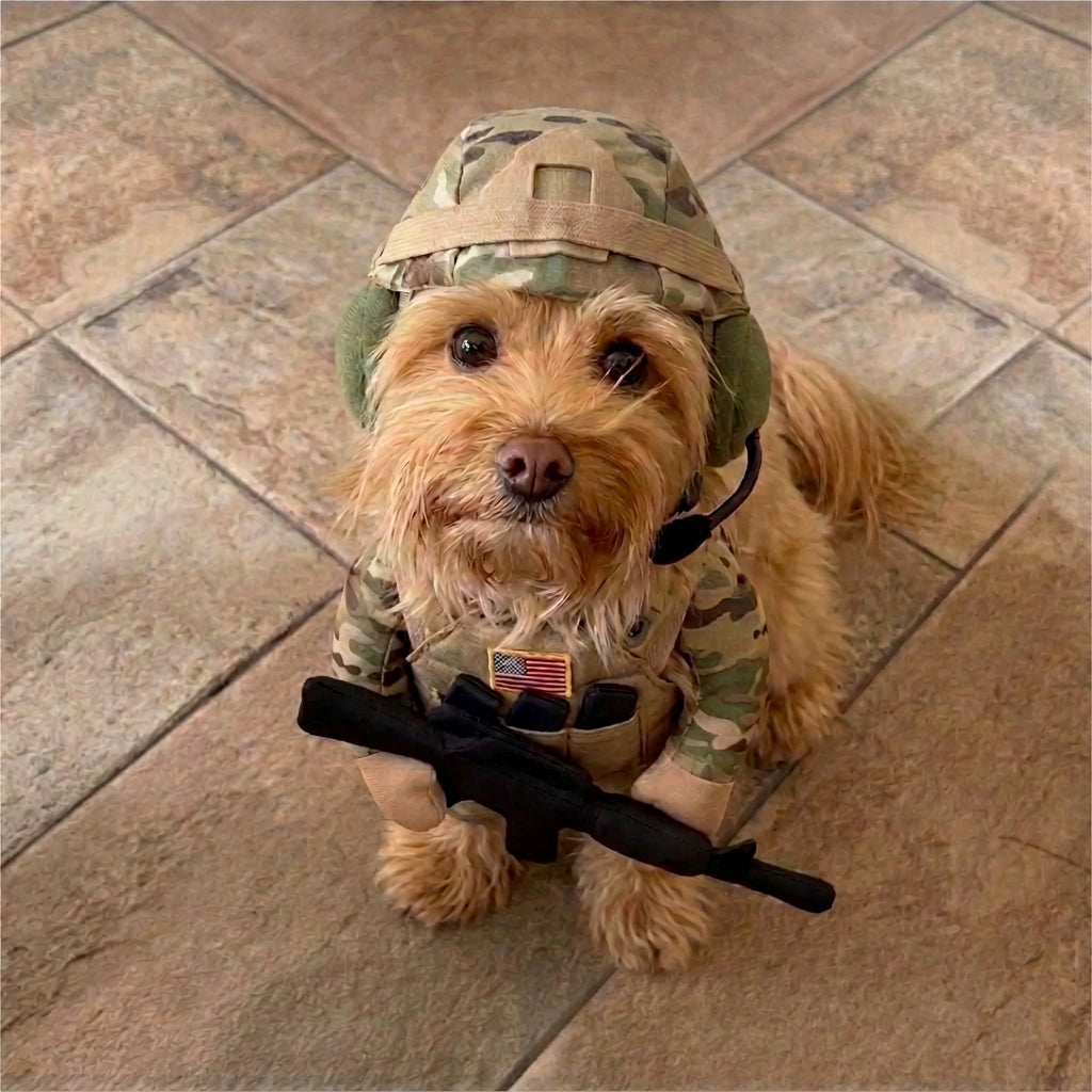 ✨ Limited-Time 50% OFF 🐕Pet Tactical Soldier Uniform