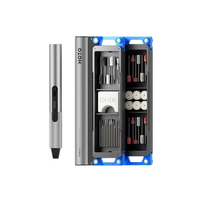 ⚡ 3-in-1 Modular Precision Tool System – Screwdriver, Mini Drill & Rotary Tool Setup
