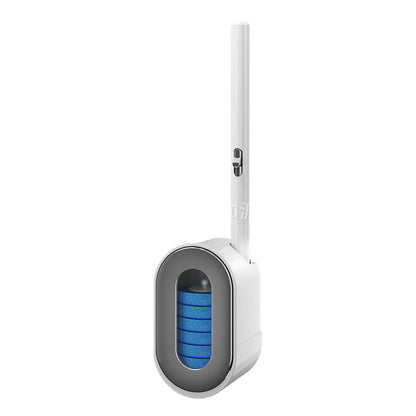 Disposable Toilet Brush System – Clean, Release & Store Without Keeping a Used Brush Head