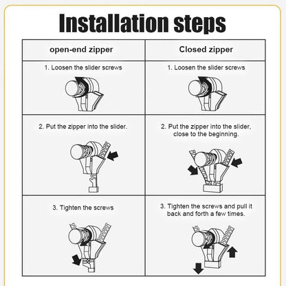 🧥Easy Installation Zipper Repair Kit