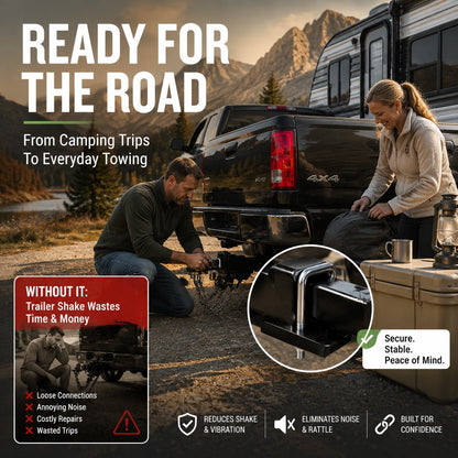 🚙Heavy-Duty Trailer Hitch Anti-Rattle Stabilizer
