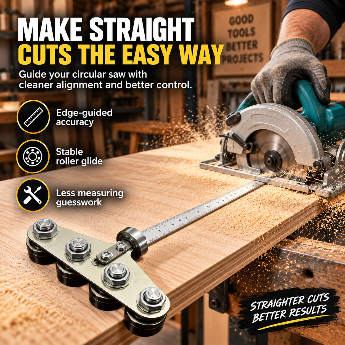 🔩 Straight-Edge Double Axis 50cm Positioning Calipers