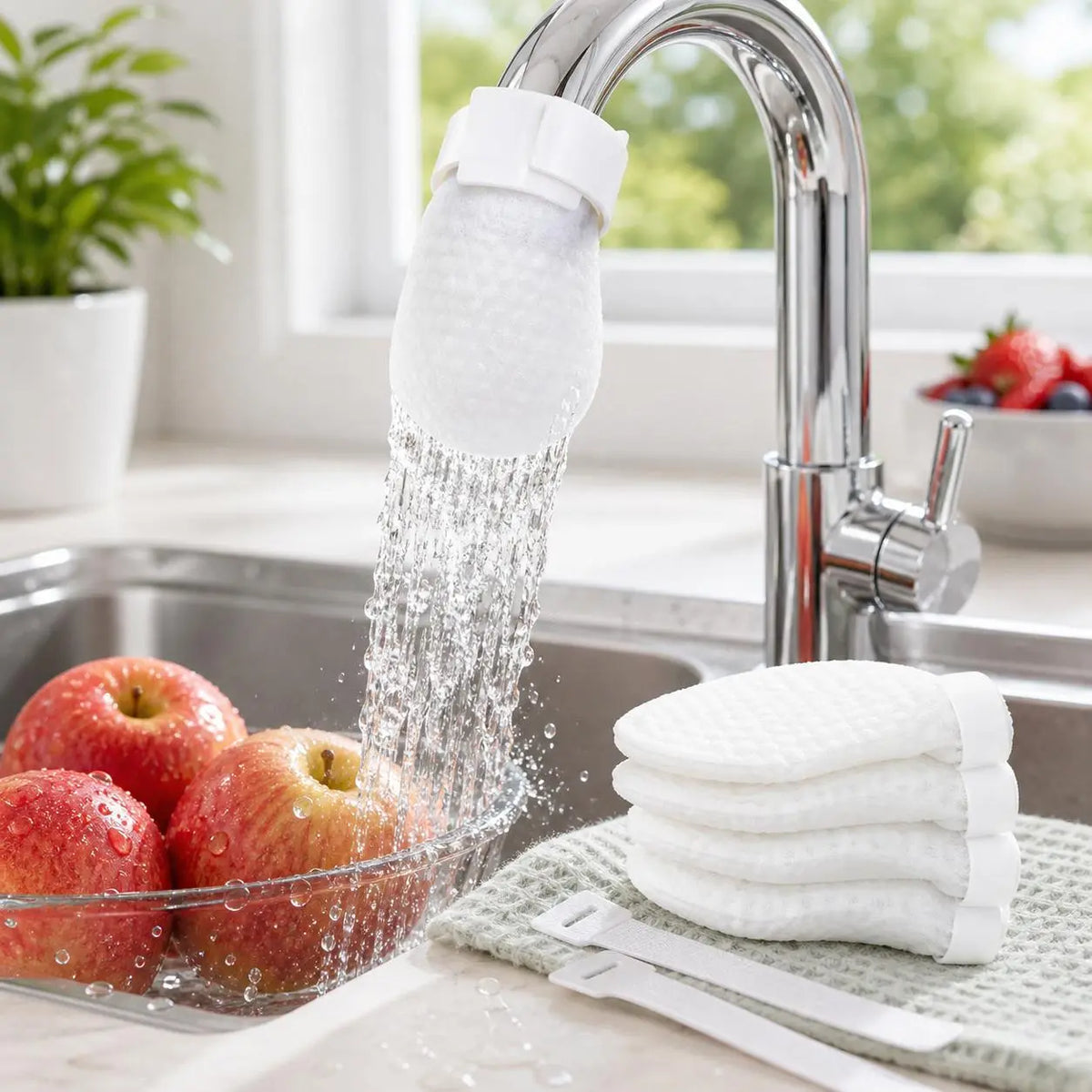 🚰 See What Your Faucet Leaves Behind – Cotton Sediment Filter Bags
