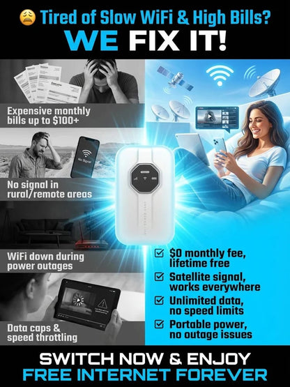 🛜Boundless Portable Wi-Fi– [Global Coverage]