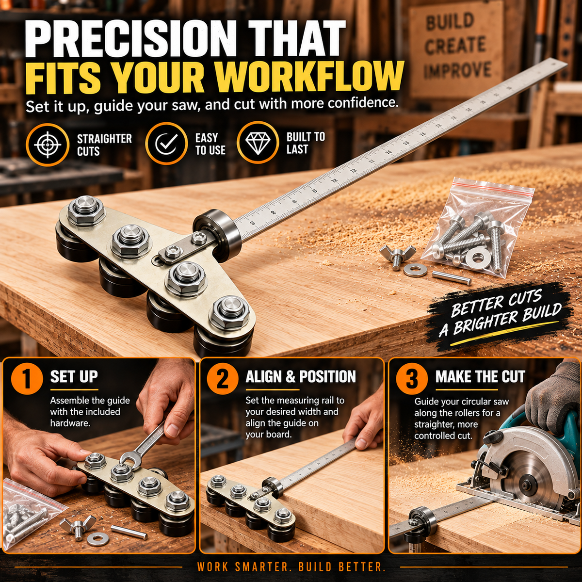 🔩 Straight-Edge Double Axis 50cm Positioning Calipers