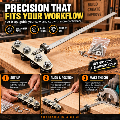 🔩 Straight-Edge Double Axis 50cm Positioning Calipers