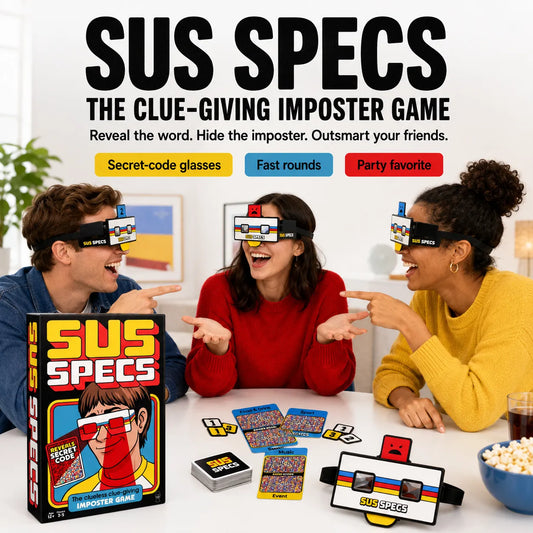 Lucky Egg Sus Specs - The Clueless Clue-Giving Imposter Game