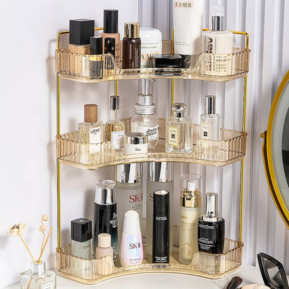 Multi-Tier Corner Countertop Organizer Rack