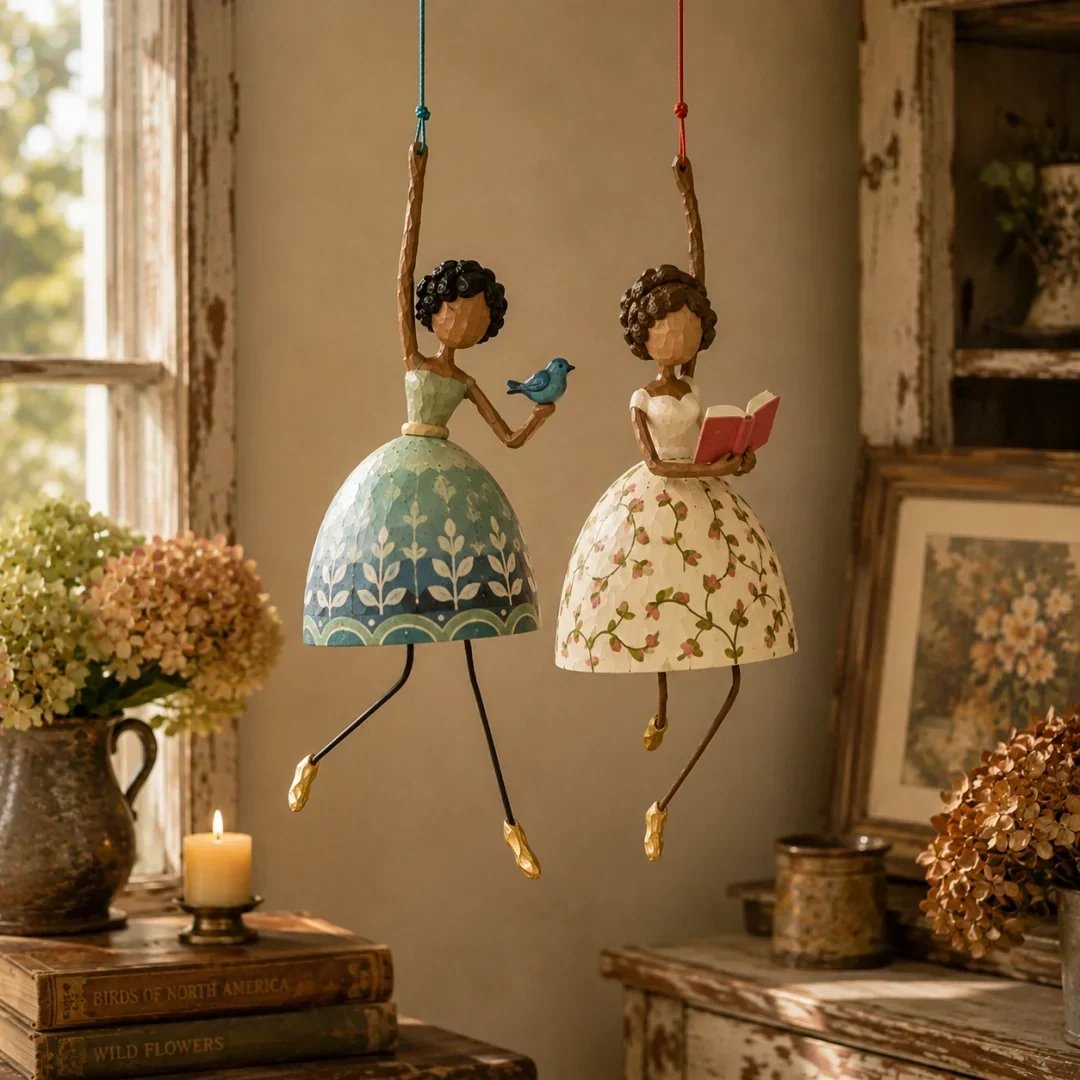 💃 Let Your Space Dance — Whimsical Dancing Lady Hanging Ornament