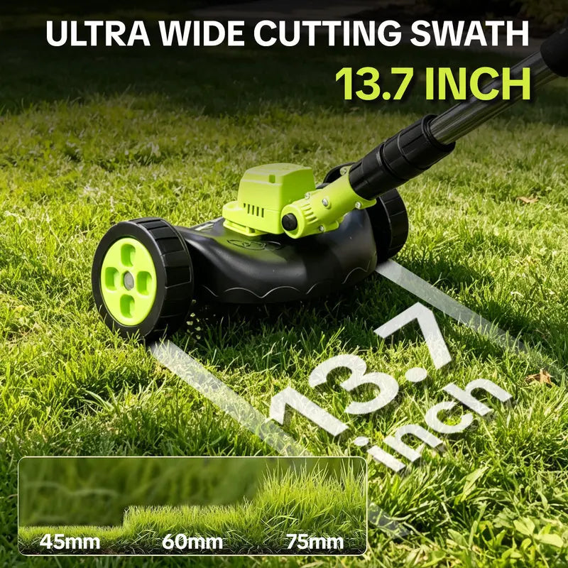 🌿🔥2026 Hot Sale 21V Cordless 3-in-1 Grass Trimmer, Edger & Mini Mower