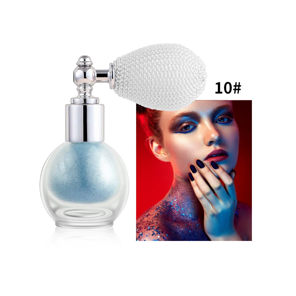 💯🔥Hot Sale 49% OFF-✨Spray Glitter Highlighters Makeup Accessory Hair Body Decor for Parties