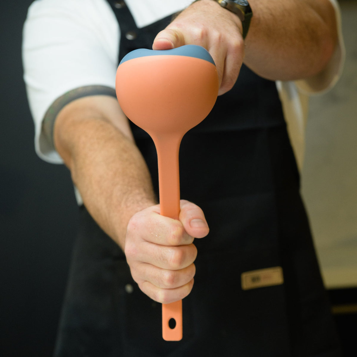 💡Soft Top Silicone Kitchen LADLE Spoon