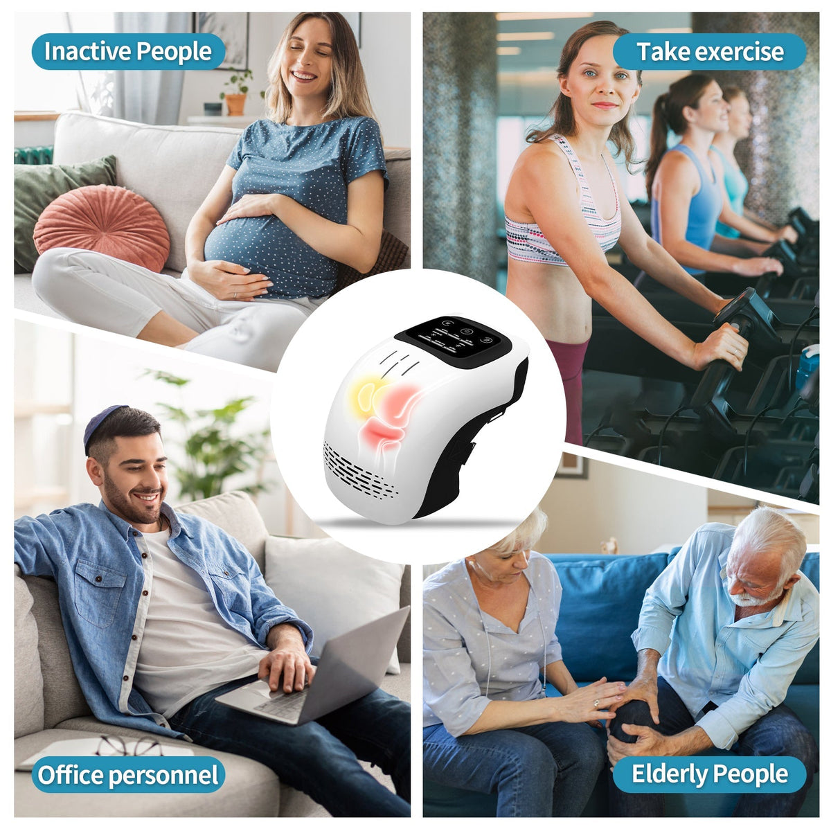 🔥50%OFF TODAY🔥Heating Knee Massager