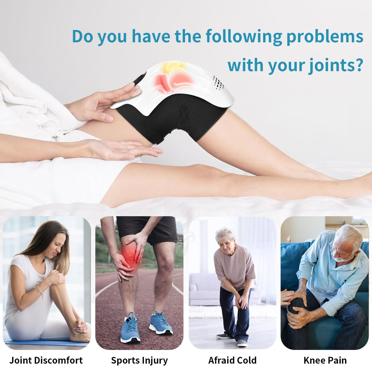 🔥50%OFF TODAY🔥Heating Knee Massager