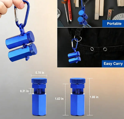 📐🔩Tall Stair Gauges for Framing Square – Hexagonal Stable Lock with Holder & Hook for Carpentry & Circular Saw