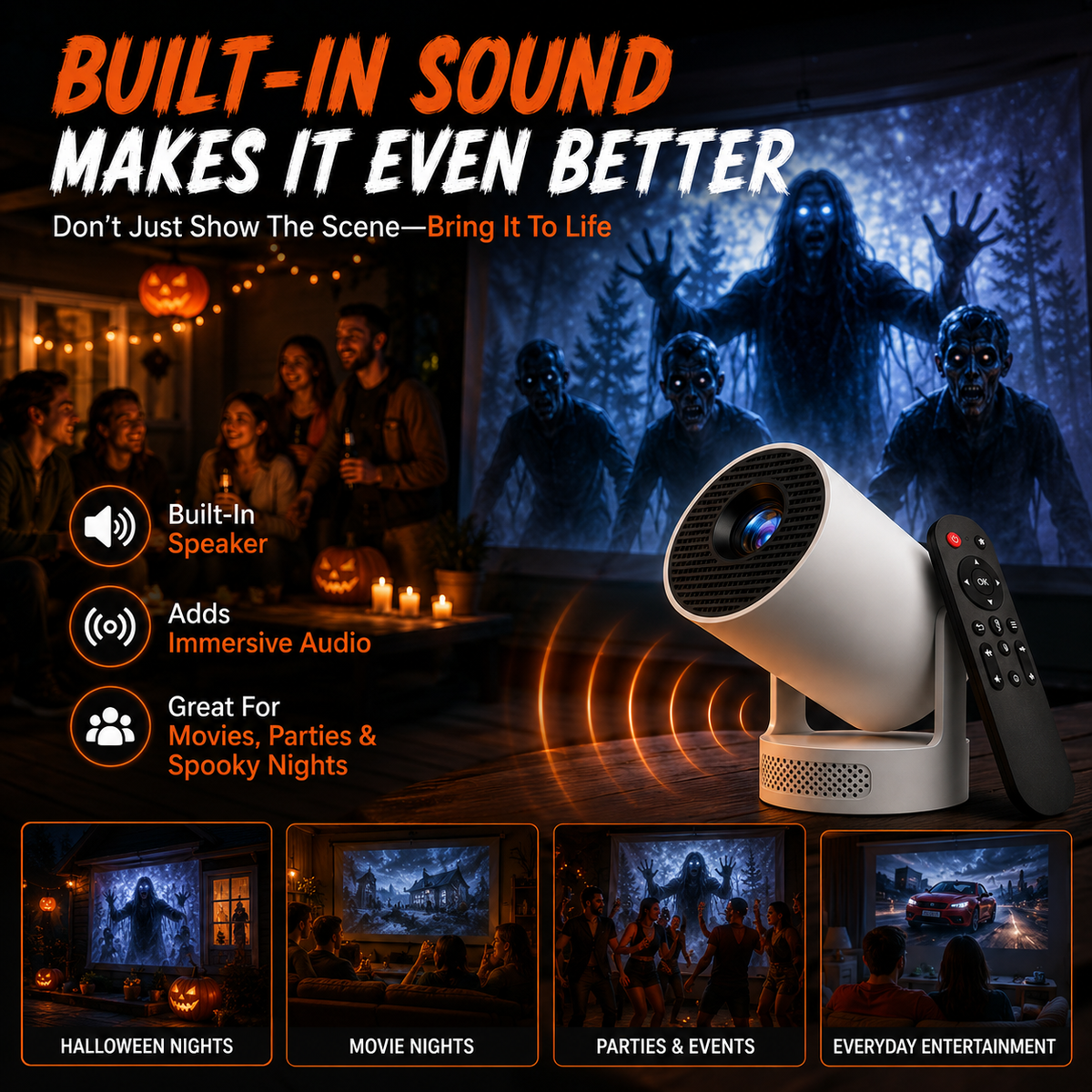 🎃Hot Sale👻 Halloween window projector
