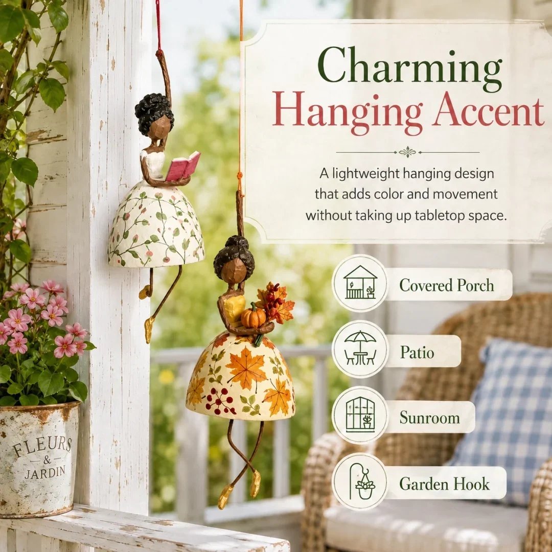 💃 Let Your Space Dance — Whimsical Dancing Lady Hanging Ornament