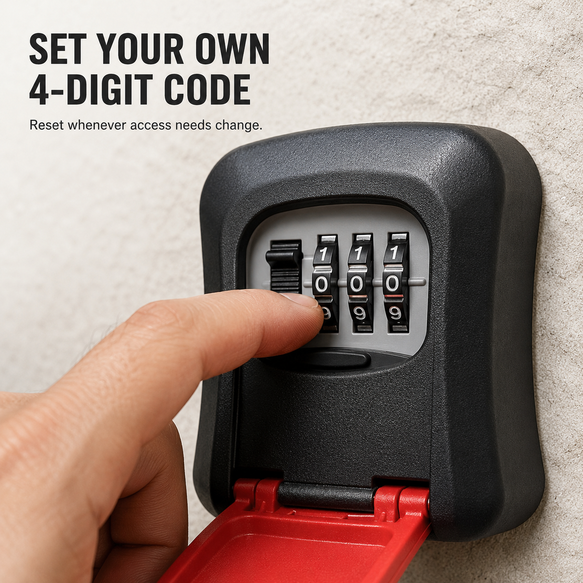 🚨 LIMITED TIME Never Get Locked Out Again 🔐 | 4-Digit Wall-Mounted Key Lock Box