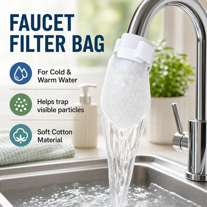 🚰 See What Your Faucet Leaves Behind – Cotton Sediment Filter Bags