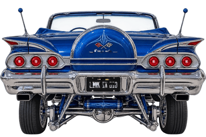 🚗 3D Classic Car Rear Wall Shelf Lamp – Wireless Tail-Light Decor with Remote Control