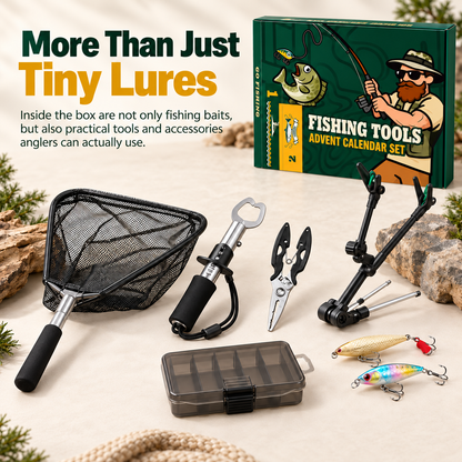 🎣Fishing Advent Calendar — 24 Days of Fishing Surprises for Anglers
