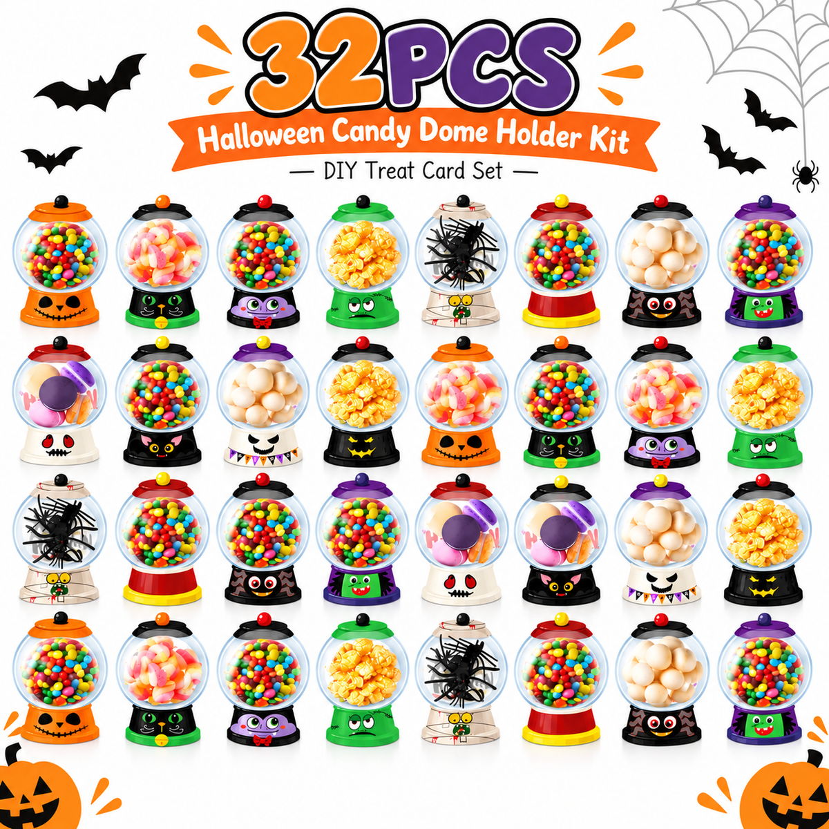 Halloween Candy Dome Kit – Make Every Treat a Spooky Surprise
