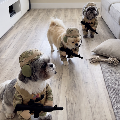 ✨ Limited-Time 50% OFF 🐕Pet Tactical Soldier Uniform