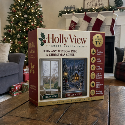 🎅A Must-Have Christmas Decoration—Window Scenery Decal