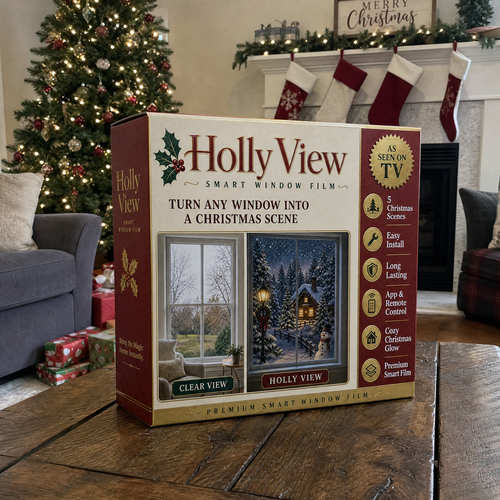 🎅A Must-Have Christmas Decoration—Window Scenery Decal