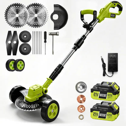🌿🔥2026 Hot Sale 21V Cordless 3-in-1 Grass Trimmer, Edger & Mini Mower