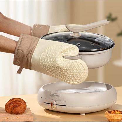 🔥 Heat-Resistant Silicone Cooking Gloves – Grip Hot Cookware with More Control