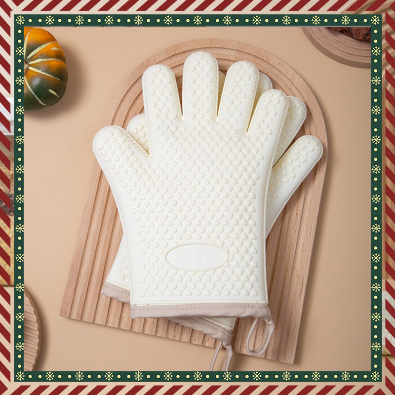 🔥 Heat-Resistant Silicone Cooking Gloves – Grip Hot Cookware with More Control