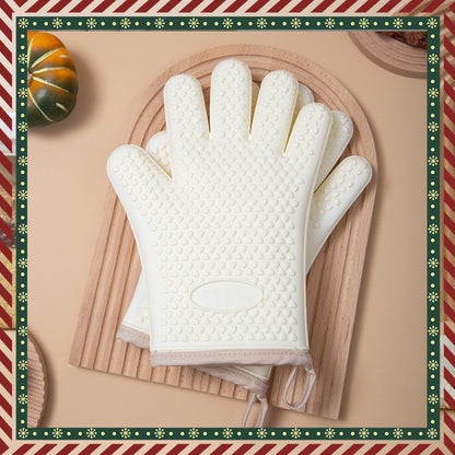 🔥 Heat-Resistant Silicone Cooking Gloves – Grip Hot Cookware with More Control