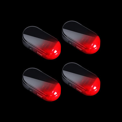 Solar Powered Car Anti-Theft Warning Light