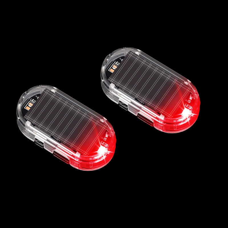 Solar Powered Car Anti-Theft Warning Light