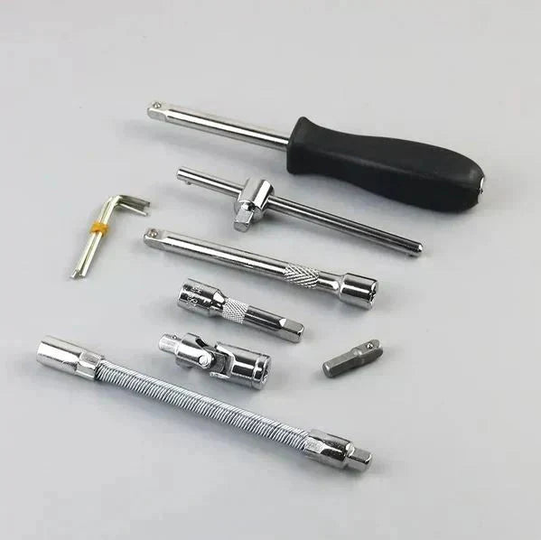 🔧 46-Piece Ratchet & Socket Tool Set – One Case for Everyday Repairs