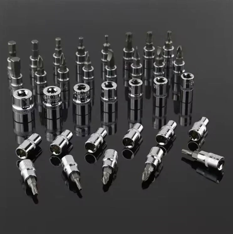 🔧 46-Piece Ratchet & Socket Tool Set – One Case for Everyday Repairs