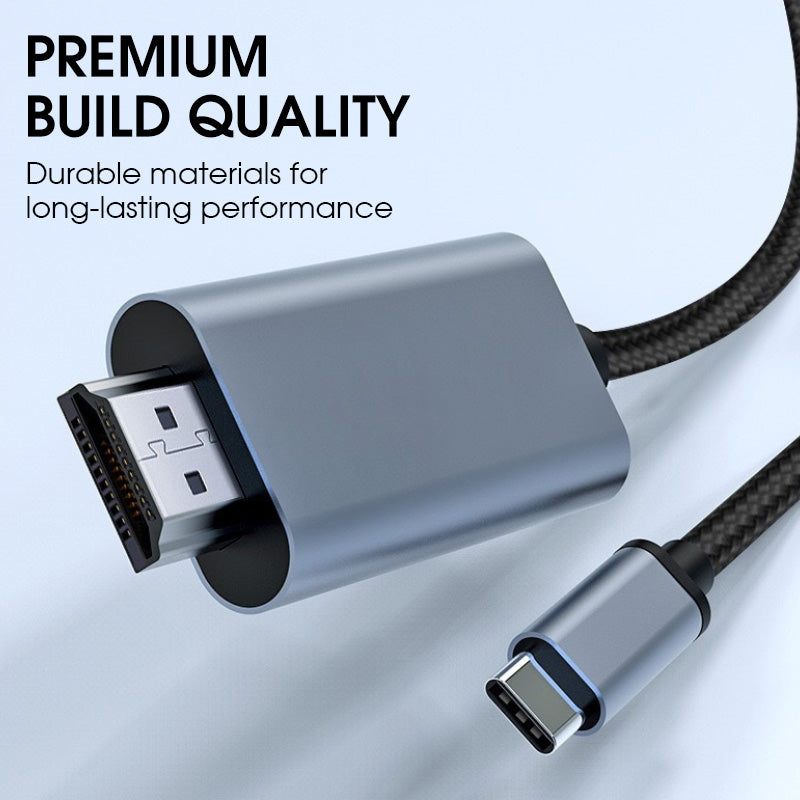 📺 USB-C to HDMI Adapter – Put Your Screen on the Big Screen in Seconds