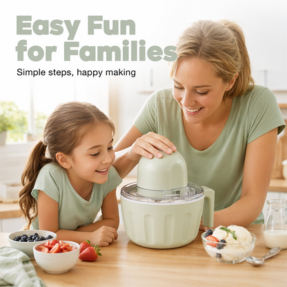 🍦Automatic Ice Cream Maker — Creamy Homemade Frozen Treats for Families