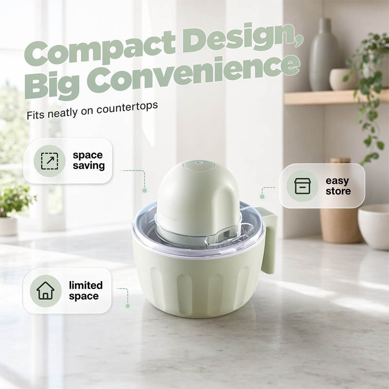 🍦Automatic Ice Cream Maker — Creamy Homemade Frozen Treats for Families